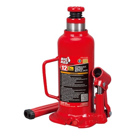 Big Red Torin Big Red Hydraulic 24000 lb Automotive Bottle Jack T91203B